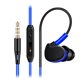 thumbnail image 1 of Methold Auriculares impermeables en la oreja Auriculares HIFI Auriculares deportivos Auriculares bajos con micrófono Teléfono y Comunicación Azul, 1 of 6