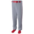 thumbnail image 2 of Augusta 3XL Sweep Baseball/Softball Pant Blue Grey/Red 1495, 2 of 2