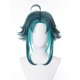thumbnail image 1 of Pelucas de pelo de Cosplay mullidas con degradado azul con flequillo pelucas para Cosplay Xiao pelucas de anime pelucas de disfraz de Halloween azul/verde -, 1 of 5