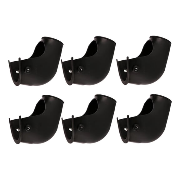 6Pcs Billiards Pool Rubber Drop Pockets Billiard Baskets Pool Table Bag Liners