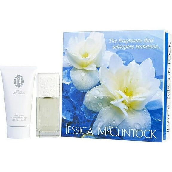 Jessica Mcclintock Eau De Parfum Spray 100ml/3.4oz  Body Lotion 150ml/5oz