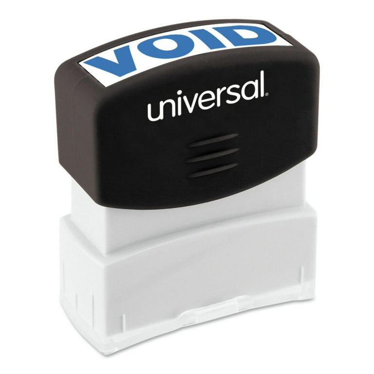 Message Stamp, VOID, Pre-Inked One-Color, Blue Message Stamp, VOID, Pre-Inked One-Color, Blue