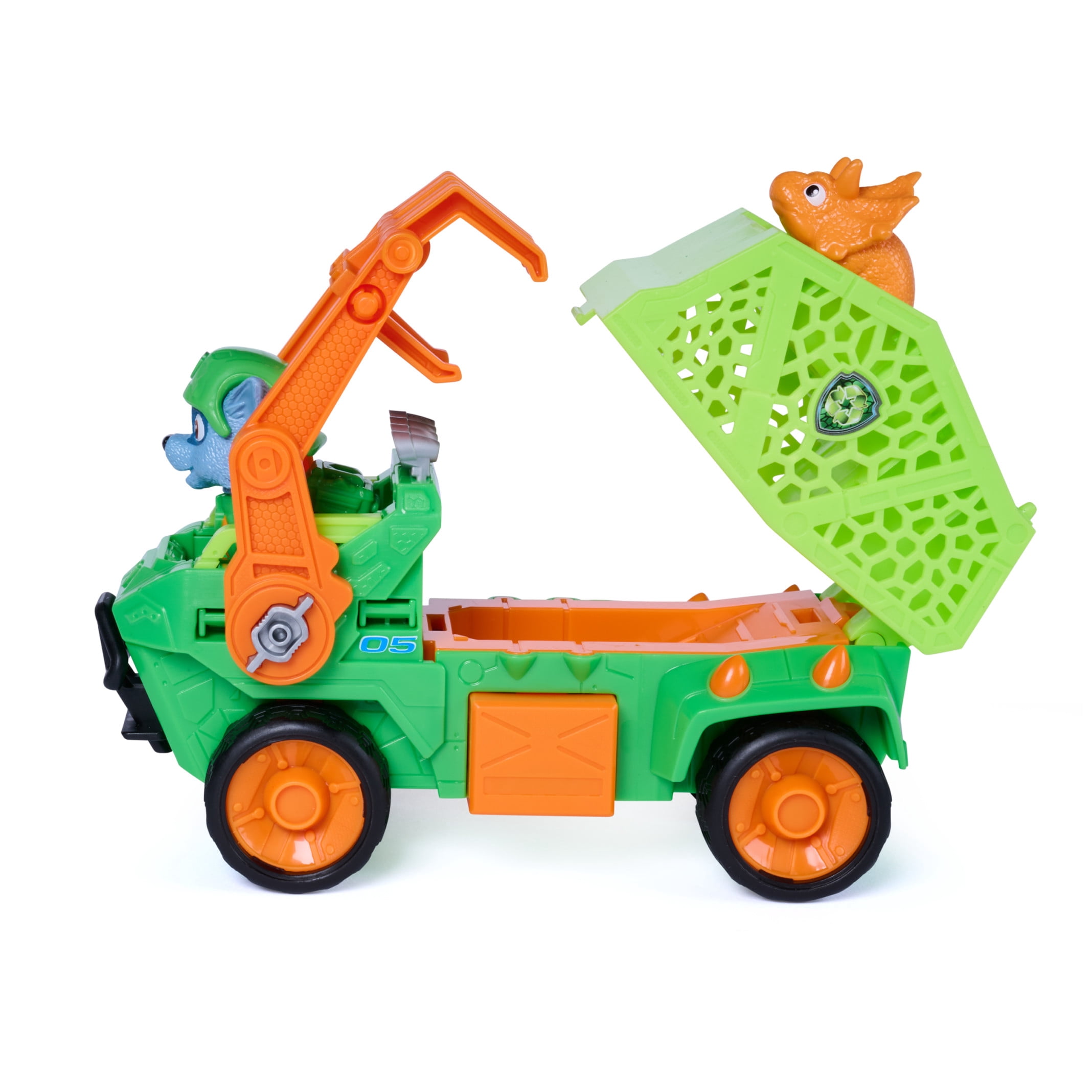 PAW Patrol: The Dino Movie Rocky Dino Rescue Recycler, Ages 3+
