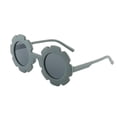 thumbnail image 1 of Lunettes de Soleil Fleuries pour Filles Mignonnes Rondes Accessoires Extérieurs pour Bébé Préscolaire Été, 1 of 4
