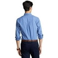 thumbnail image 2 of POLO RALPH LAUREN 710729232004: Men's Long Sleeve Classic Oxford Shirt, Bastille Blue, 2 of 4