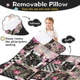 thumbnail image 3 of Pioneer Flower Floral Print Pattern Toddler Nap Mats for Kids Preschool,Sleeping Mat Bag or Kids,Toddler Sleeping Bag,Toddler Nap Mat or Daycare, 3 of 6