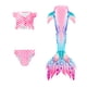 thumbnail image 1 of Traje de baño de cola de sirena Bikini Traje de baño Mujer Chicas Cosplay de películas Sirena Cola de pez Mascarada Poliéster GB71 130CM, 1 of 6