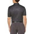 thumbnail image 2 of Ben Hogan Men's Performance Asymmetrical Printed Polo Shirt, Up to Size 5XL, 2 of 2