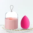 thumbnail image 1 of Soporte de esponja de maquillaje Baoblaze Rosado, 1 of 8