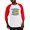 Red/White, variant on CafePress - Sun's Out Buns Out Baseball Jersey - Cotton Baseball Jersey, 3/4 Raglan Sleeve Shirt