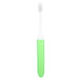 thumbnail image 2 of Cepillo de dientes plegable portátil, cepillo de dientes de viaje compacto y suave para adultos, herramienta de cuidado bucal (verde), 2 of 8