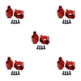 thumbnail image 1 of Wweixi Aluminum Alloy Caster Mounts For ECX 1/12 Rc RGT 136100 RC Car Today red 5Set, 1 of 6