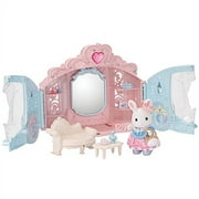 Sylvanian Families Hair Salon [Stylish Room Set of Sparkling Carriage] F-19 ST Mark Certified 3 years and up Toy Dollhouse Sylvanian Families EPOCH
