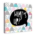 thumbnail image 2 of Creative Products What's Up 24x24 Canvas Wall Art, 2 of 5