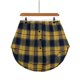 thumbnail image 2 of Extensor de camisa Prolriy para mujer, enagua para mujer, falda inferior, falda con botones, extensión de camisa, capas, moda, parte superior e inferior, faldas para mujer, amarillo, talla XXXXL, 2 of 3