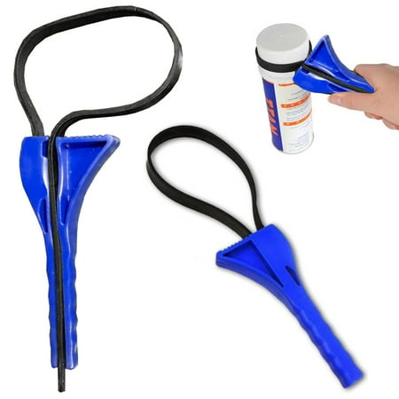 8' Auto Wrench - 1 Rubber Strap Wrench Heavy Duty Hand Held Adjustable Lid Loosen Remover Tool 8