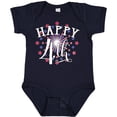 thumbnail image 3 of Inktastic Happy 4th- Fourth of July firework Boys or Girls Baby Bodysuit, 3 of 5