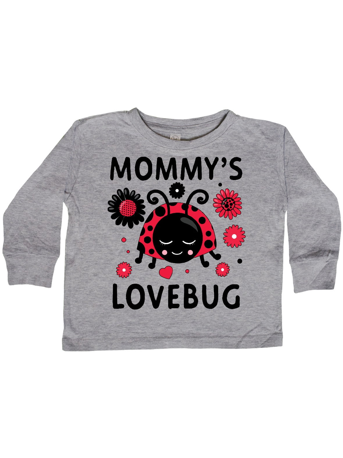 inktastic Valentines Day Mommys Lovebug Toddler Long Sleeve T-Shirt
