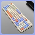 thumbnail image 4 of Birdeem Clavier de Touches de Jeu, Clavier de Jeu Mécanique, Clavier de Jeu 104 Touches Filaire Usb Clavier Rétroéclairé RVB Coloré Câble de Clavier Jeu Lumière Mixte Vert Clavier Mécanique, Clavier Mécanique de Jeu, 4 of 4