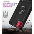 thumbnail image 6 of Phone Case for iPhone 11 Pro Case 11 Pro Phone Case,Military Grade Protective iPhone 11 Pro Cases Cover with Ring Car Mount Kickstand for iPhone 11 Pro - Black, 6 of 12