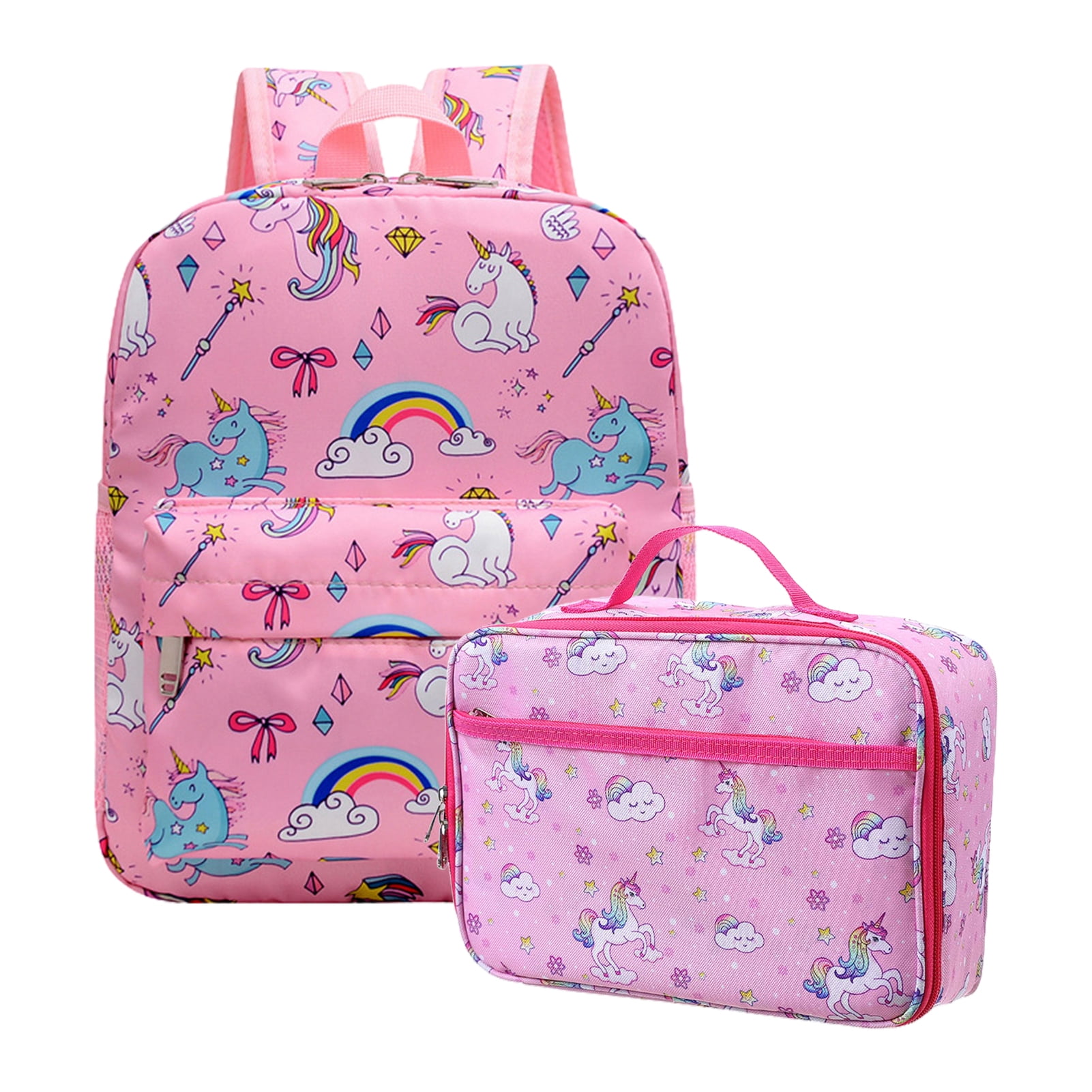 Rainbow Unicorn Lunch Bag for Girls - Neoprene Insulated Kids Lunch Tote  Bag for School Preschool Kindergarten Lunch Box - AliExpress