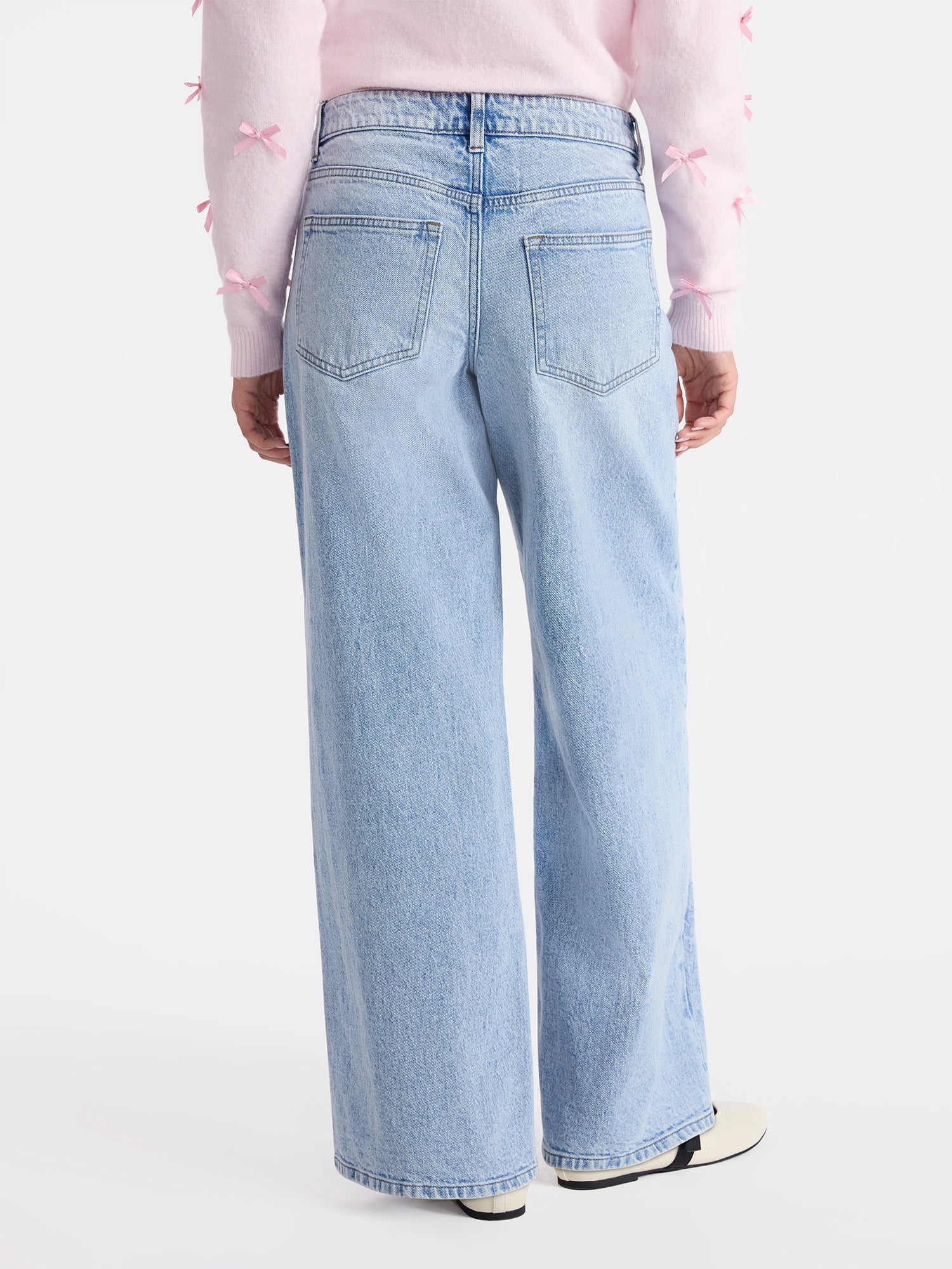 No Boundaries Bow Jeans, 30'' Inseam, Women's