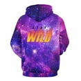 thumbnail image 3 of Ben Azelart Stay Wild Hoodies for Men Women, Pullover Hoodie with Kangaroo Pocket, 3D Print Long Sleeve Hooded Tops, S-3XL, 3 of 8