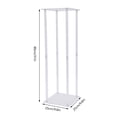 thumbnail image 4 of Wedding Backdrop Flower Stand Vase Clear Column Party Acrylic Floor Stand Decor, 4 of 12