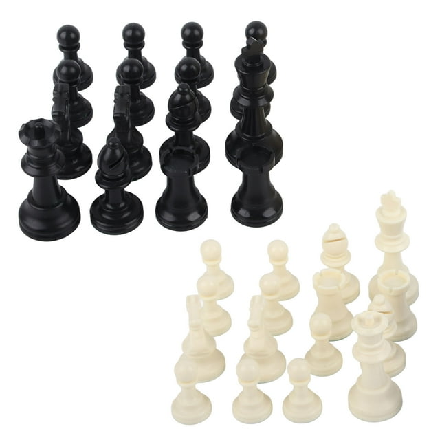 Juego De Ajedrez Y Damas, Fondo De Juguete De Ocio, Antideslizante, Resistente A La Abrasión, Tamaño Moderado, Juego De Ajedrez Y Damas De Plástico Para Niños Para Fiestas