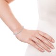 thumbnail image 2 of Trendy Satellite Beaded Ball Sphere Station Sterling Silver Cuff Bracelet, 2 of 5