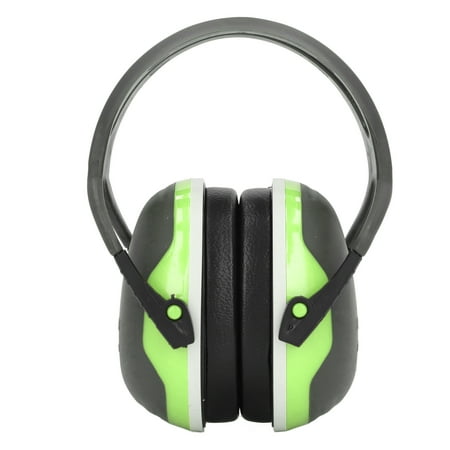

Noise Reduction Earmuffs Lightweight Comfortable Adjustable Reliable Infant Earmuffs for Sleep Studying Green