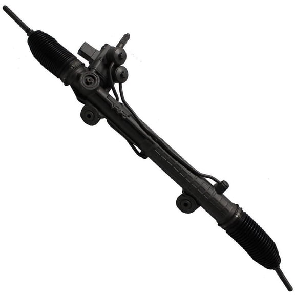 Detroit Axle - AWD Steering Rack and Pinion for 1998-2003 Mercedes Benz E320, 2000-2002 E430, Complete Power Steering Rack and Pinion Replacement [Hydraulic]