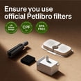 thumbnail image 3 of PETLIBRO Replacement Filters for Dockstream Cat Water Fountain PLWF005 PLWF115 PLWF105, 4 Months Set of Replacement Filters for Ultra Quiet Pet Water Fountain,White 8 Count (Pack of 1), 3 of 18