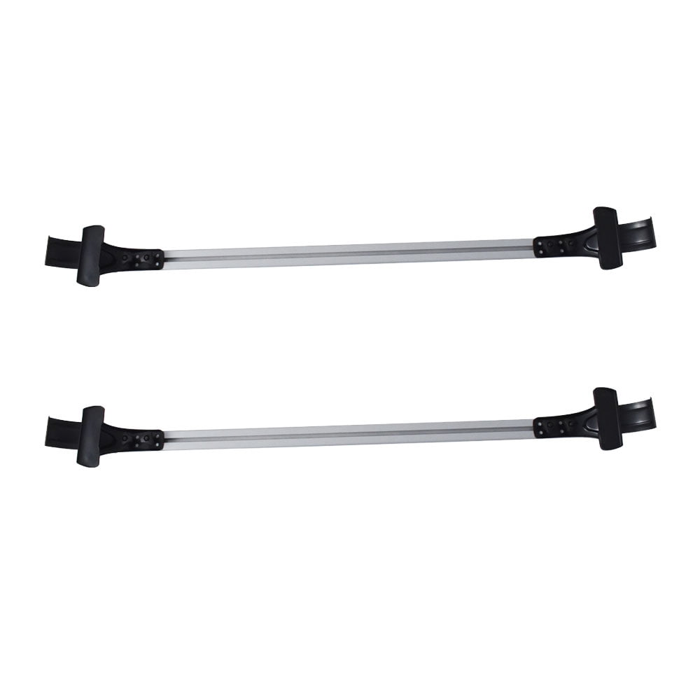 ALL-CARB Universal 48"" Inch (120CM) 330LB (150KG) Car Top Roof Cross Bar Luggage Cargo Carrier Rack w/ 3 Kinds Clamp Silver Universal Roof Rack Cross Bars