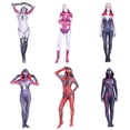 thumbnail image 2 of Spider Mujeres Gwen Stacy Disfraz Venom Cosplay Niña Mujer Spiderman Mono Halloween, 2 of 4