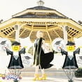 thumbnail image 4 of PMU Graduation Jumping Smiley Grad Balloon Bouquet | Jumping Grad Mylar Balloons | Jump for Joy Graduation Smiley Grad Balloon | Grad Foil Balloons | White (5/Pkg) Pkg/1, 4 of 8