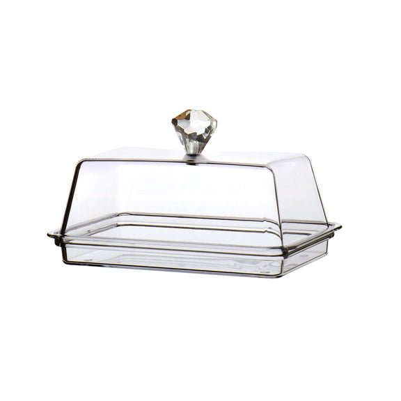 Acrylic Butter Keeper Tray with ,Butter Holder Dinnerware Container,Butter Dish S