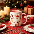 thumbnail image 4 of Talqzovs Christmas Mugs , Coffee Tea and Cocoa Cup with Handle Ceramic Mugs Holiday Xmas Decor Mug Christmas Gift for Family, 4 of 7