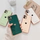 thumbnail image 2 of Funda de teléfono con corazón de amor electrochapado para iPhone 11 Pro 13 12 14 Pro Max XR XS X XS Max 7 8 Plus, funda protectora trasera a prueba de golpes Tan Jianjun unisex, 2 of 2