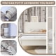 thumbnail image 2 of Qianglive Papel Pintado De Madera Rústica Papel De Grano Imitación Stick And Peel Vintage Envejecido Recuperado Autoadhesivo Vinilo Extraíble Uso Doméstico Cubierta De Pared Shiplap Espesar 17.8 * 400, 2 of 5