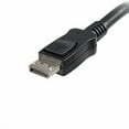 thumbnail image 2 of StarTech.com 0.5M Short Displayport 1.2 Cable with Latches M/M - Displayport 4K with Hbr2 Support - High Resolution Dp to Dp Cable, 2 of 3