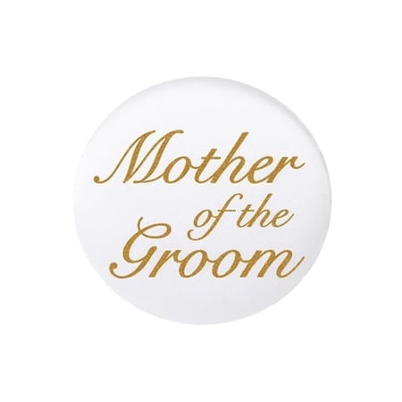 Beistle BN412 Mother of The Groom Satin Button