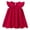 Wine, variant on Ulanda Girls Sleeveless Bowknot Dress Scalloped Hem Casual Dresses 2026 Fashion Summer Twirl Dress for Toddler Kids (Dark Green, 18-24 Months)