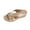 Gold, variant on Summer Slippers for Women 2025 Arch Support Wedge Slip-On Peep Toe Causal Daily Shoes for Women Beach Vacation Fashion