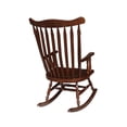 thumbnail image 3 of International Concepts Home Accent Solid Wood Rocker in Espresso, 3 of 9