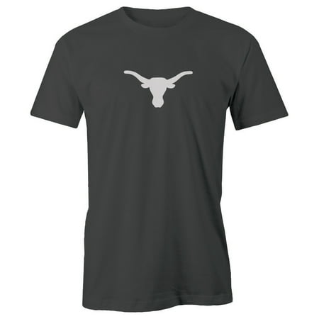 Grab A Smile Texas Longhorn Adult Short Sleeve 100% Cotton (Best Thing At Longhorn Steakhouse)