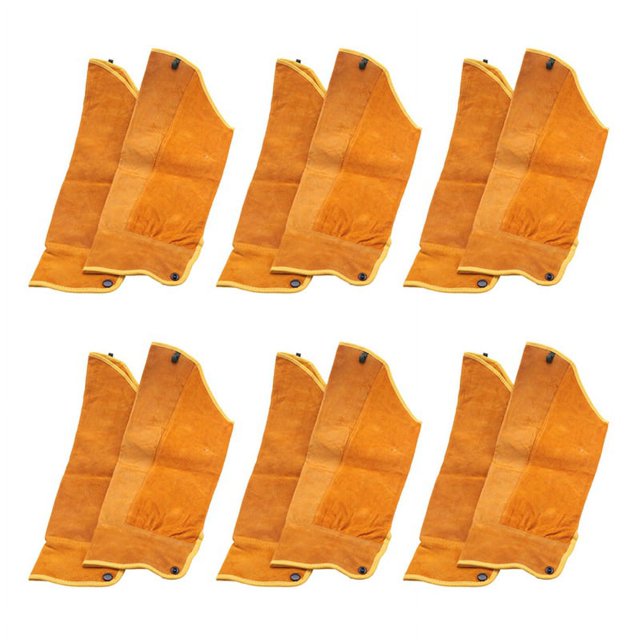 12 Pcs Manchons de Soudure en Similicuir 21.6 Pouces Outil de Protection contre la Chaleur