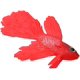 thumbnail image 5 of Peces falsos, peces artificiales falsos, decoración de peces de acuario, adornos artificiales de acuario falso, acuario de peces artificiales de silicona divertido (pez Betta rojo) JAMW Sencillez, 5 of 5