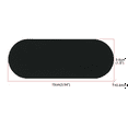 thumbnail image 4 of 2pcs Drum Edge Protection Pad Drum Side Pad Percussion Instrument Accessories,2 * Drum edge protection pad,Black, 4 of 7