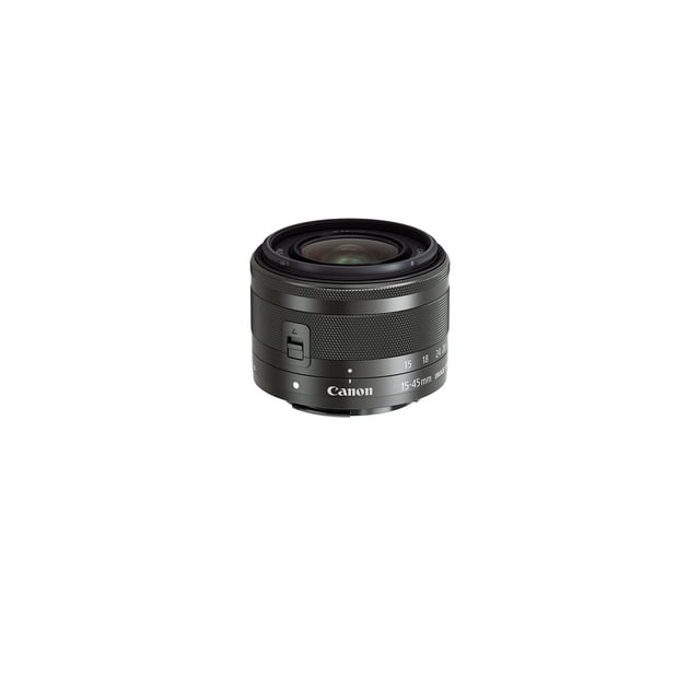Canon EF-M 15-45mm f/3.5-6.3 IS STM Lens (Graphite)